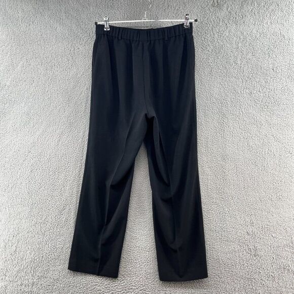 ST. JOHN SPORT Straight Black Pants size 8 - Picture 2 of 13